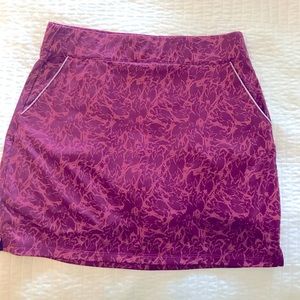 Dunning brand ladies golf skort, size M
